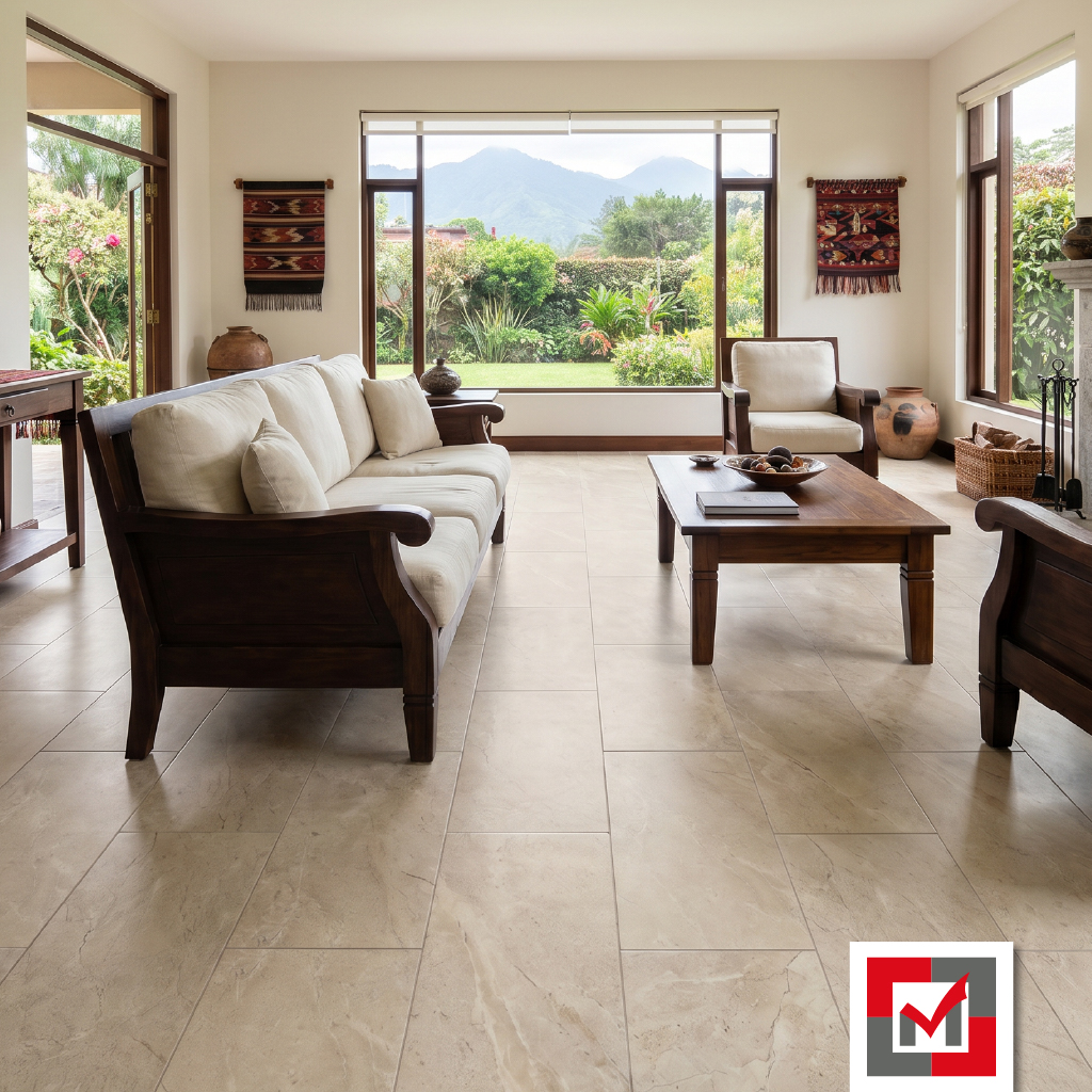 Imagen de Porcelanato Marfil Grey 60x120cm 1